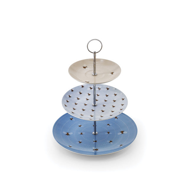 TIPPERARY CRYSTAL Bee Cupcake Stand