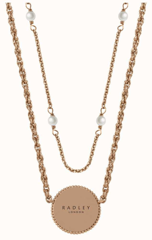 Radley Jewellery Love Radley Layered Necklace Disc Pendant