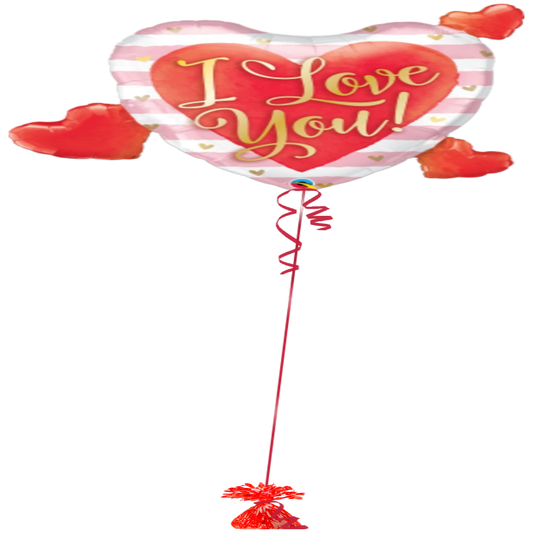 I Love You Hearts Balloon