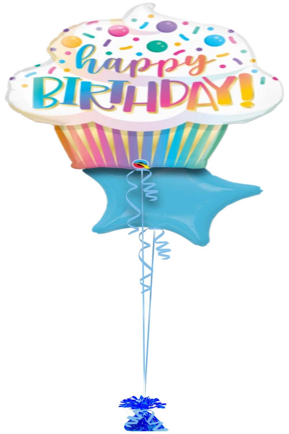 Happy Birthday Cake Balloon