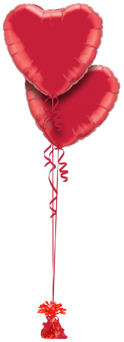 Red Heart Balloon