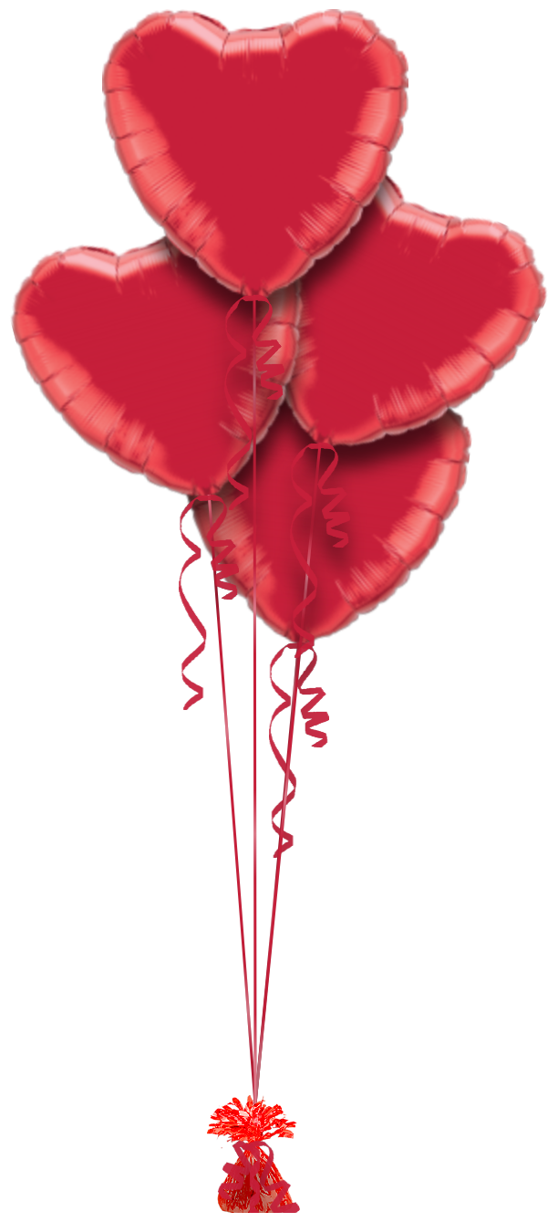 Red Heart Balloon