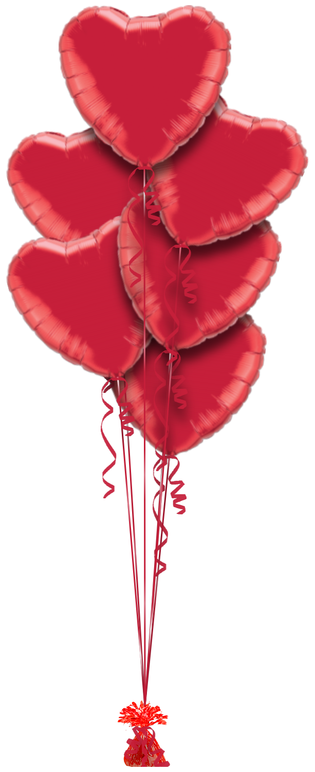Red Heart Balloon