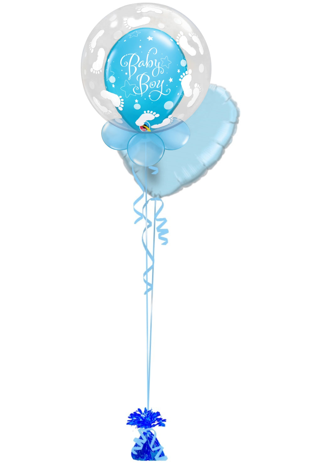 Baby Boy Bubble Balloon