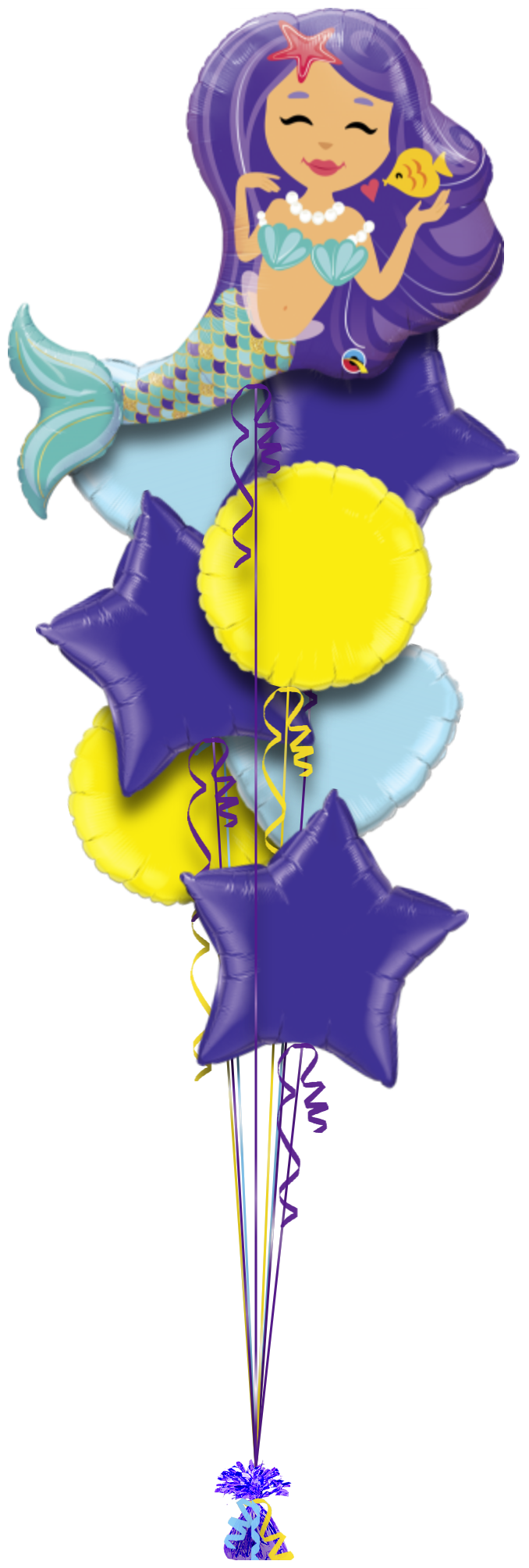 Mermaid Balloon 29"