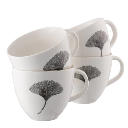 Belleek Gingko Leaf Mug Set │9410