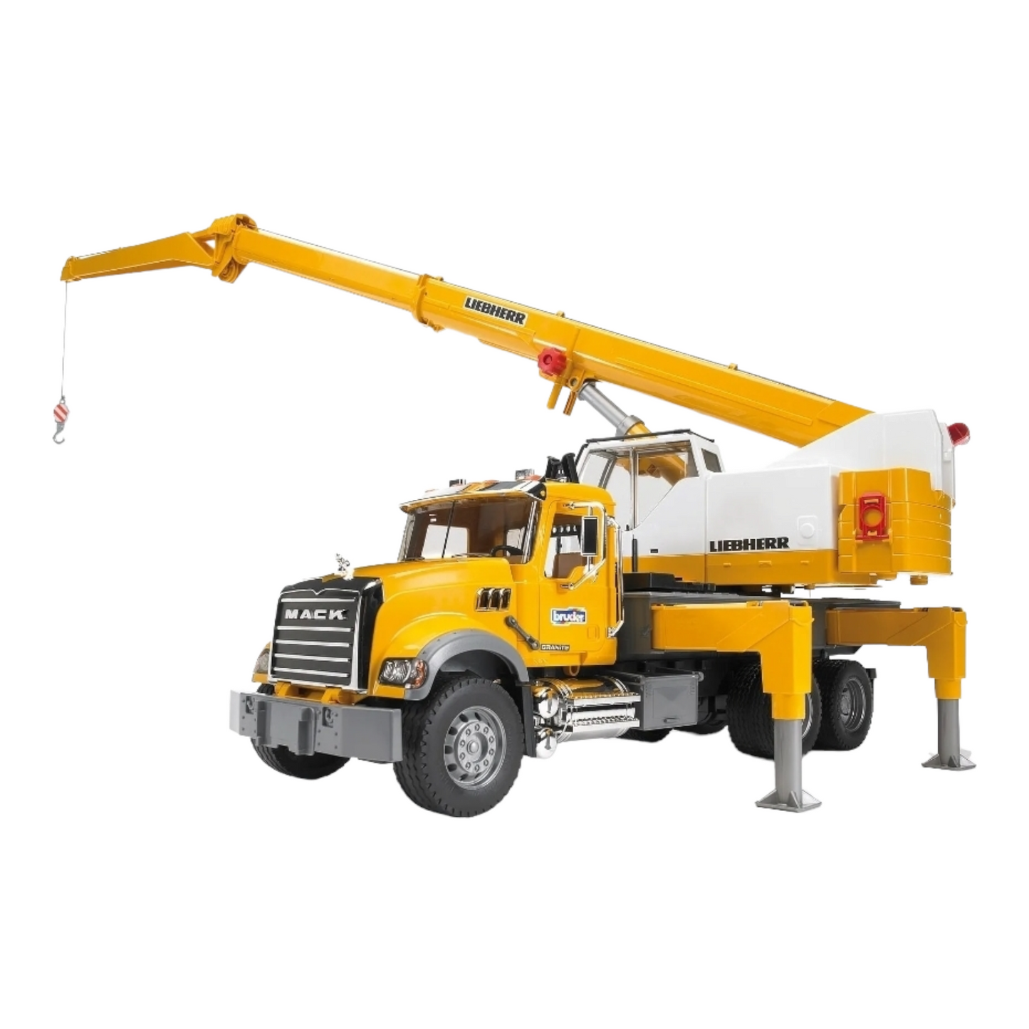 Bruder Mack Granite Liebherr Crane Truck