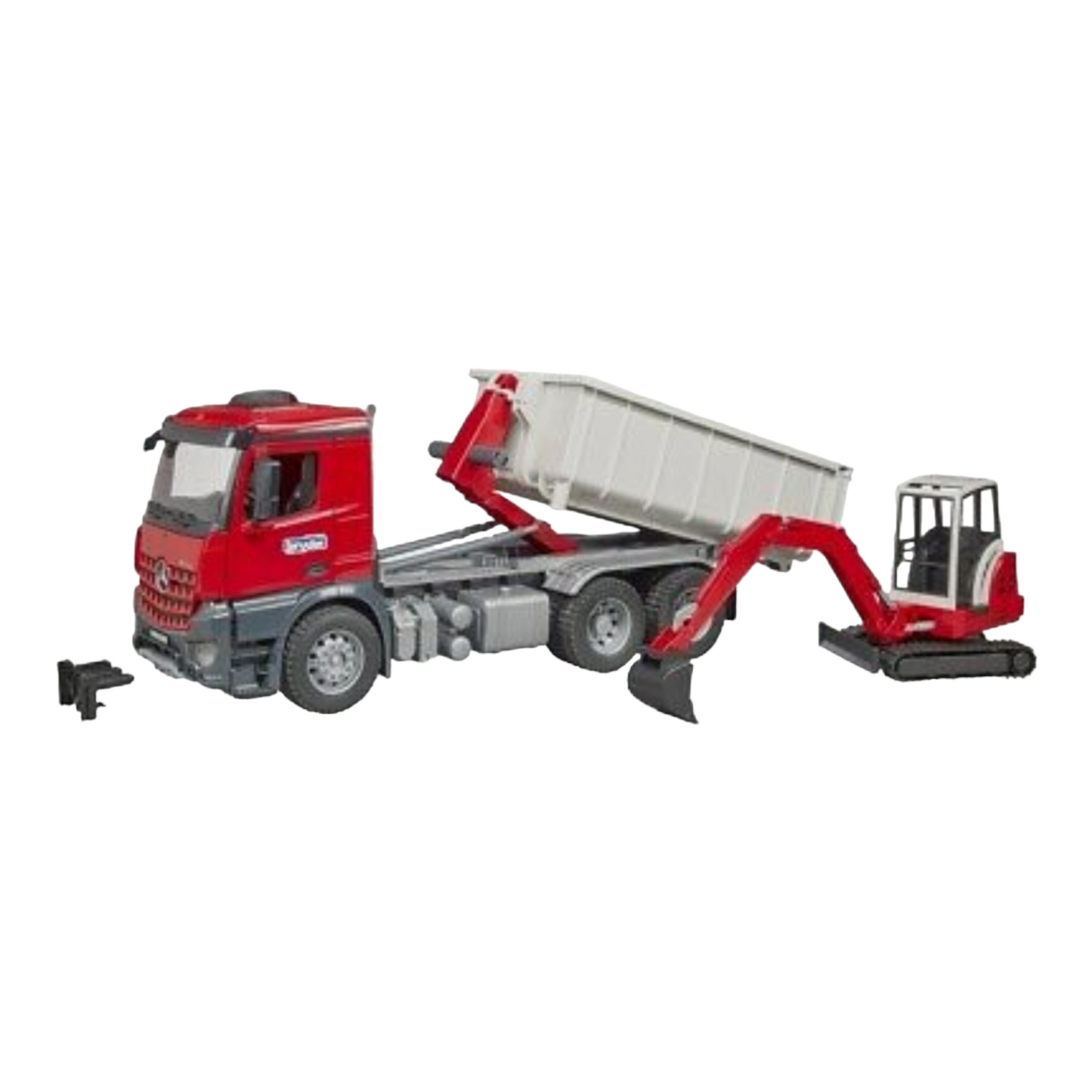 BRU3624 - Truck Container Mercedes Benz Arocs With Wedge Bracket Schaeff Hr 16