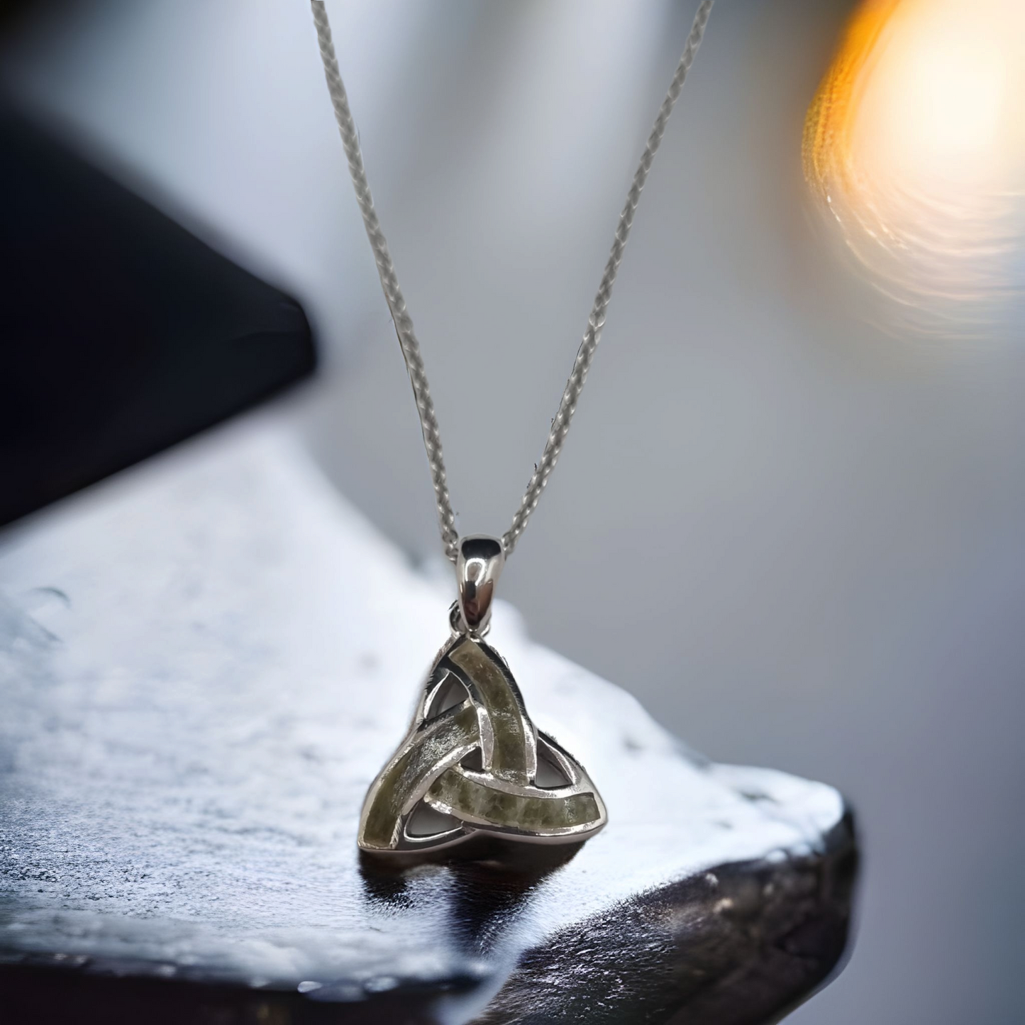 Trinity Knot Pendant & Chain