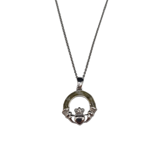 Connemara Claddagh Pendant  & Chain