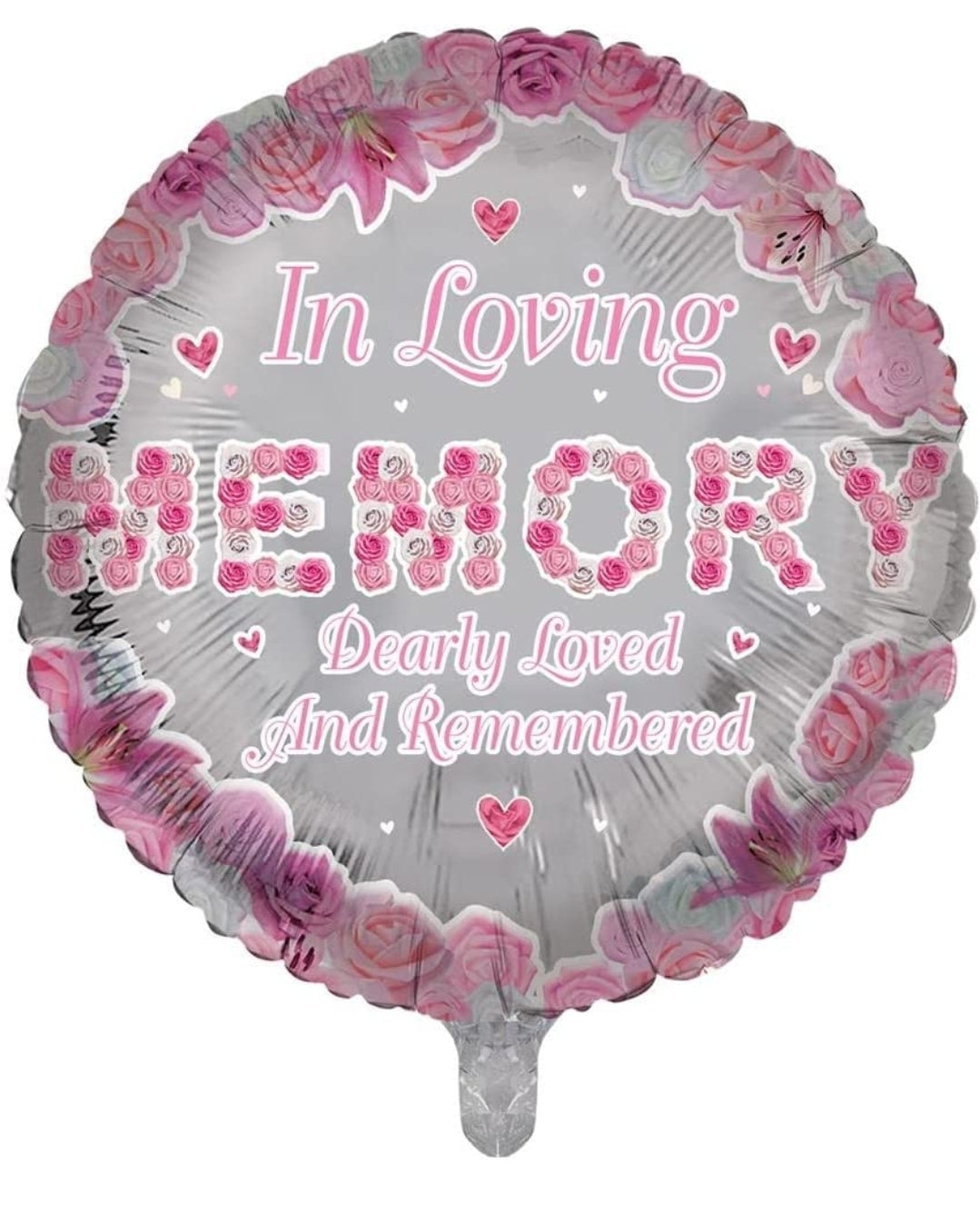 Remembrance Foil Balloon 18"
