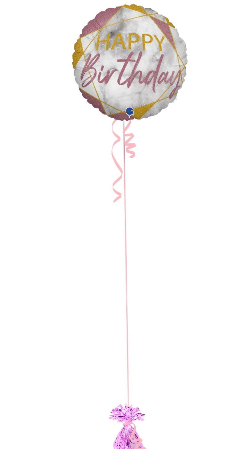 Birthday Pink & Gold