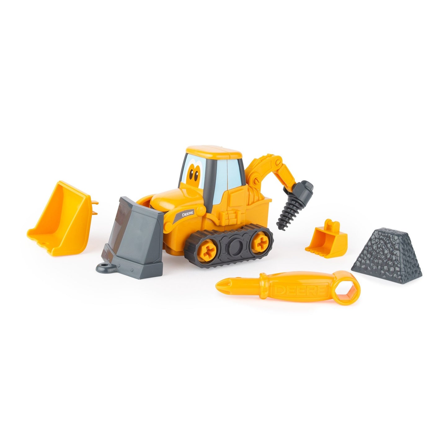 TOMY John Deere Build-A-Buddy Backhoe