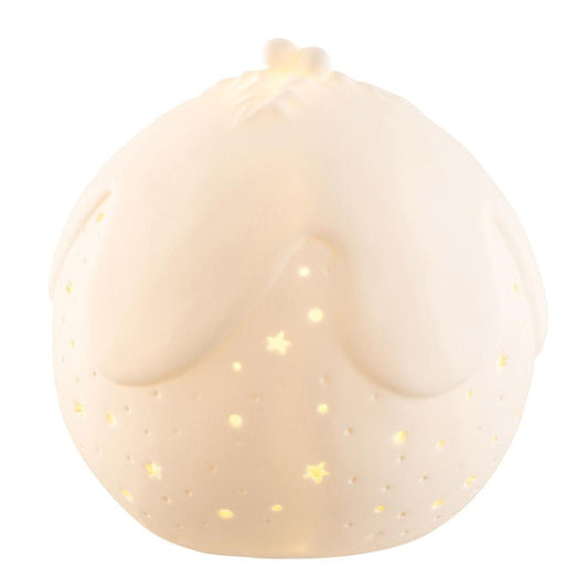 BELLEEK LIVING PLUM PUDDING LUMINIARE - A & M News and Gifts