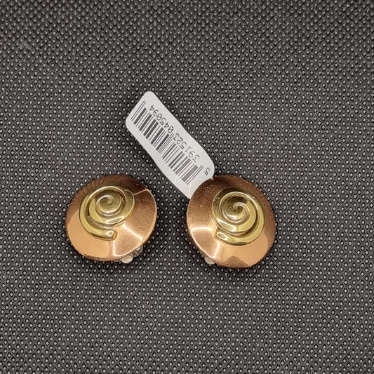 Celtic Brass & Copper Ear Ring - A & M News and Gifts