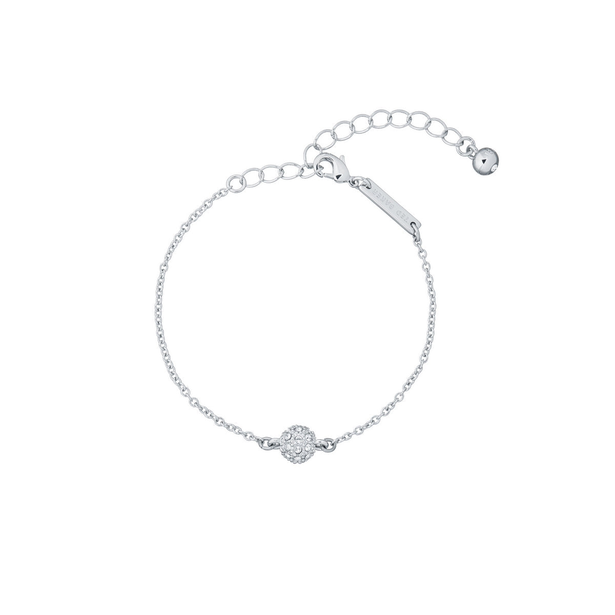 Ted Baker Pave Ball Bracelet Silver