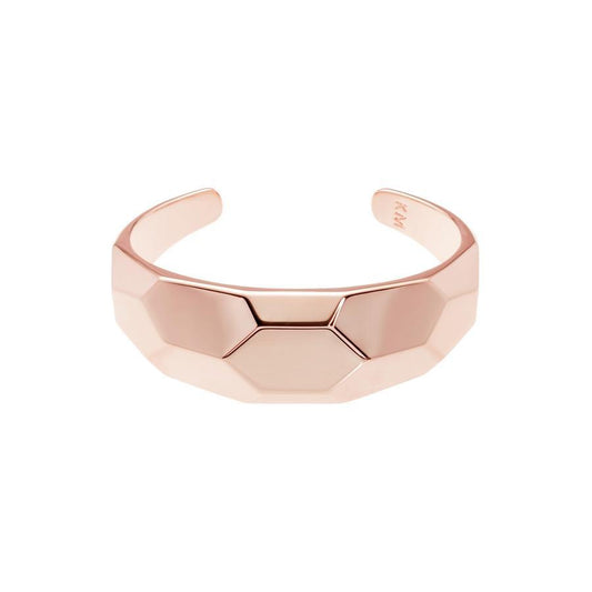 KAREN MILLEN FACET ROSE GOLD CUFF - A & M News and Gifts