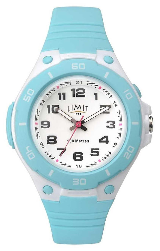 Limit Womens Cyan Blue Analogue Sports 5698 - A & M News and Gifts