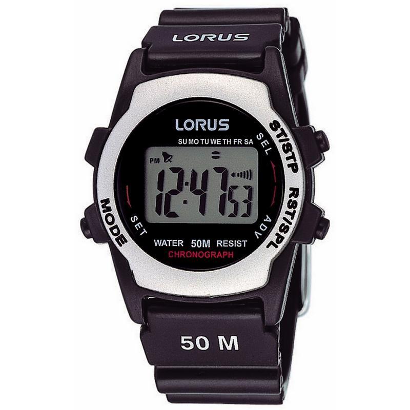 LORUS DIGITAL ALARM CHRONOGRAPH 50M - A & M News and Gifts