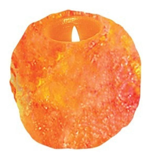 Salt Tea Light Holder Standard - A & M News and Gifts