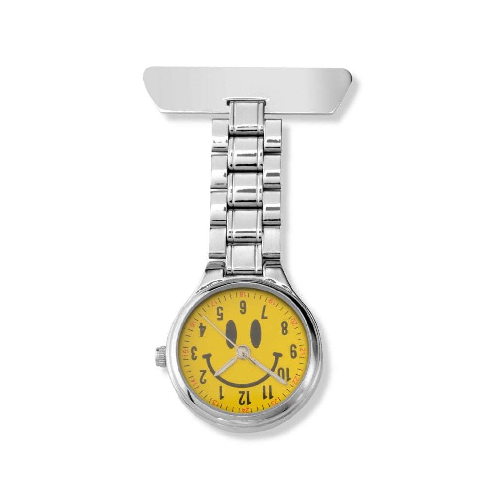 SEKONDA Ladies Fob Watch With Smile Face Dial - A & M News and Gifts