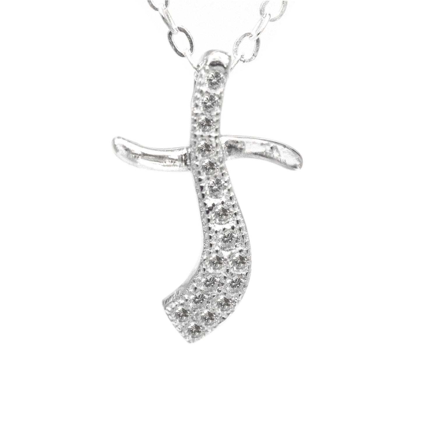 SILVER CZ CROSS - A & M News and Gifts