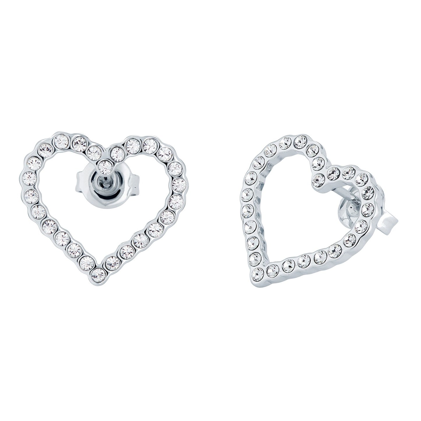 TED BAKER CRYSTAL HEART EARRINGS - A & M News and Gifts