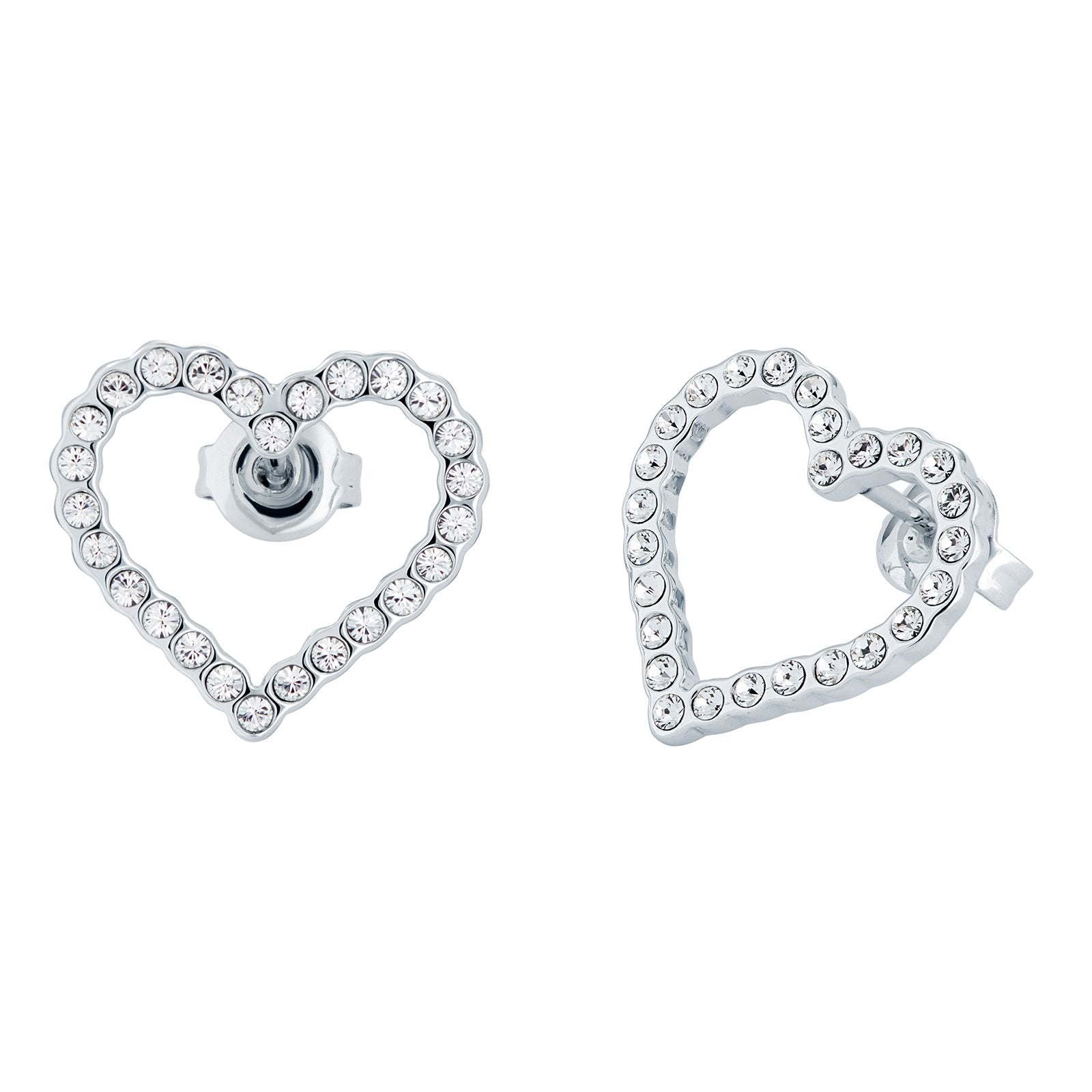 TED BAKER CRYSTAL HEART EARRINGS - A & M News and Gifts