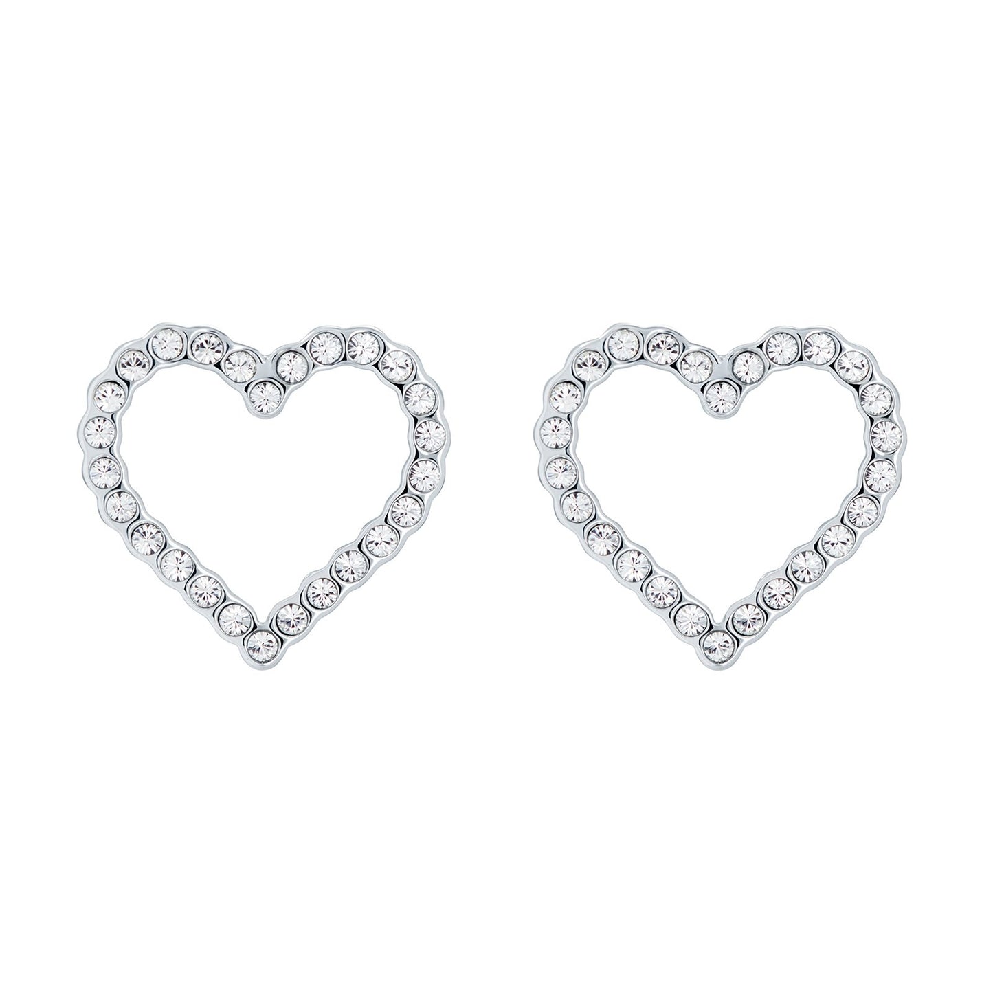 TED BAKER CRYSTAL HEART EARRINGS - A & M News and Gifts