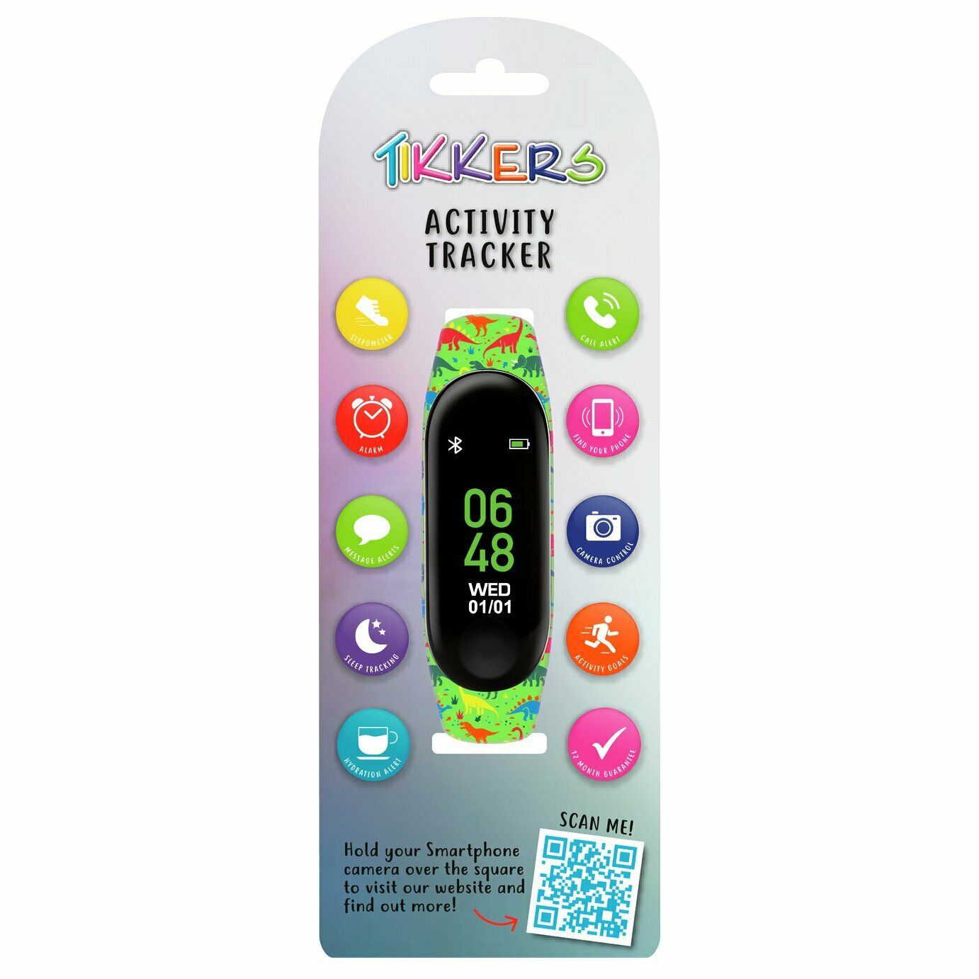 Tikkers Dinosaur Kids Smart Activity Tracker - A & M News and Gifts