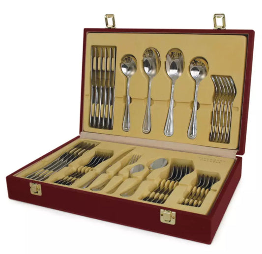 Tipperary Crystal – Elegance 44 Piece Cutlery Canteen