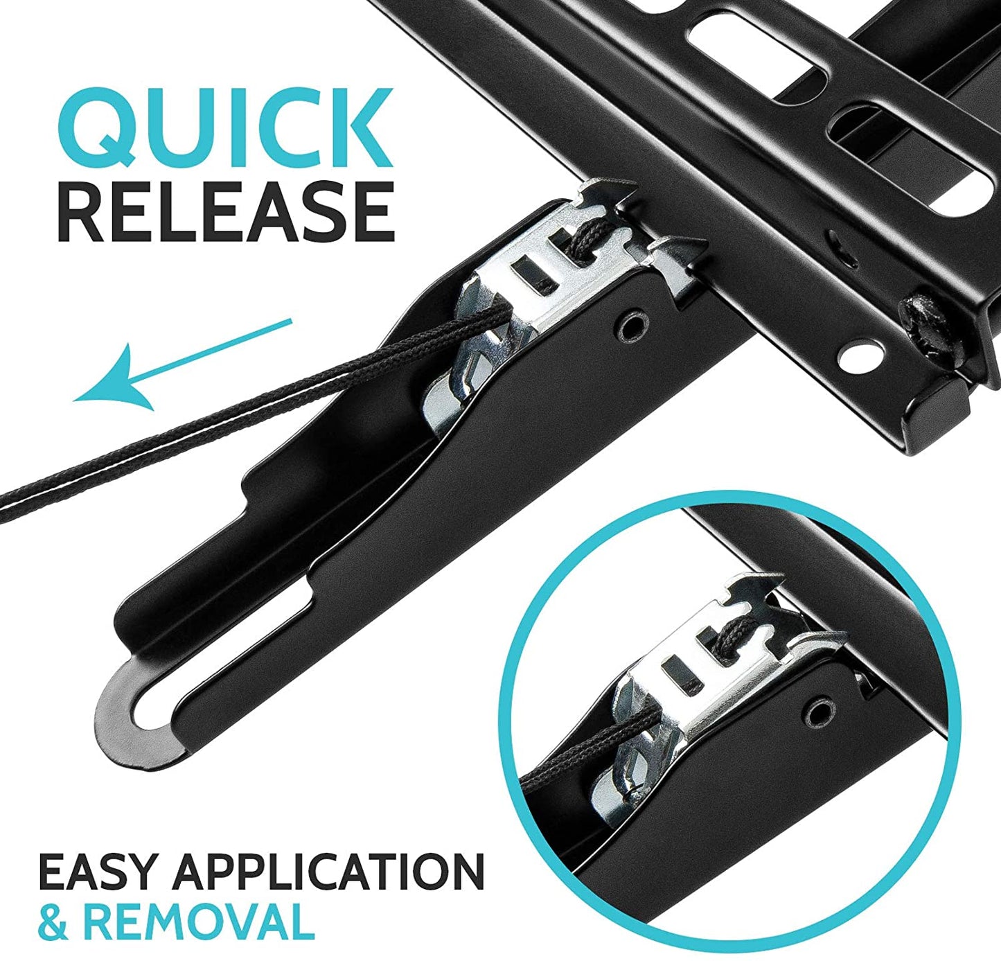 Yousave Accessories Slim Compact TV Wall Mount Bracket for 32” to 70” LED, LCD and Plasma Flat Screen Televisions - A & M News and Gifts