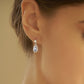 Earrings Clear Stone