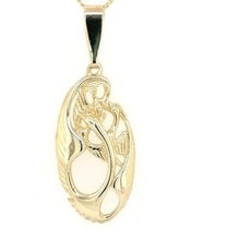 Load image into Gallery viewer, Children of Lir Four Swans Pendant 9ct gold
