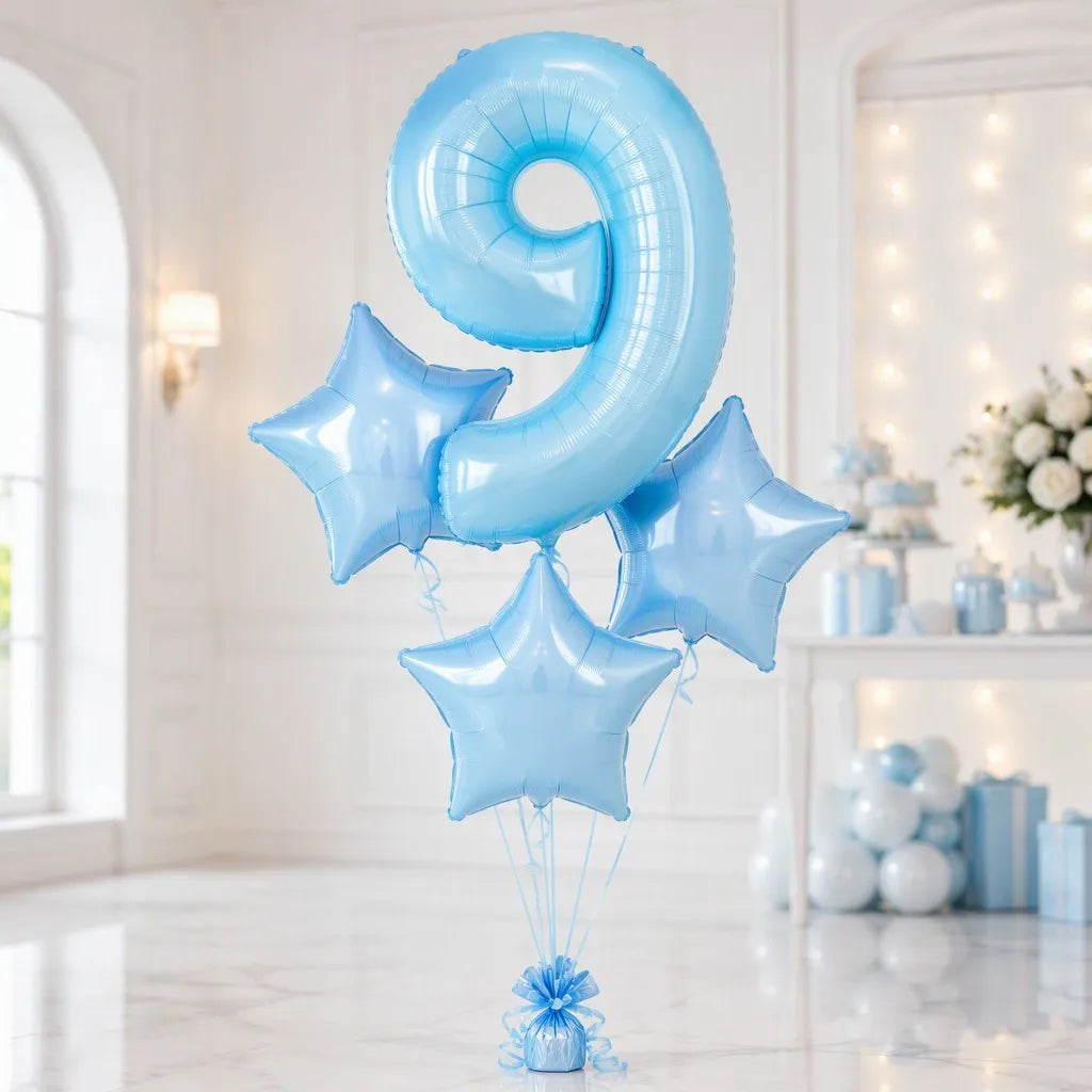 Blue / 9
