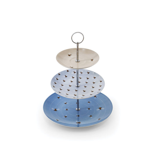 TIPPERARY CRYSTAL Bee Cupcake Stand