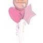 Pink Communion Balloon Bouquet 🎈🌸