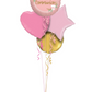 Pink Communion Balloon Bouquet 🎈🌸