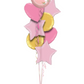 Pink Communion Balloon Bouquet 🎈🌸