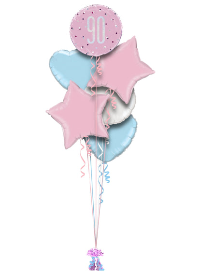 90th Birthday helium balloon - A&M News and Gifts, Kells, County Meath