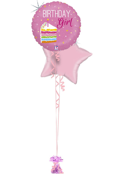 Birthday Girl Balloon helium balloon - A&M News and Gifts, Kells, County Meath