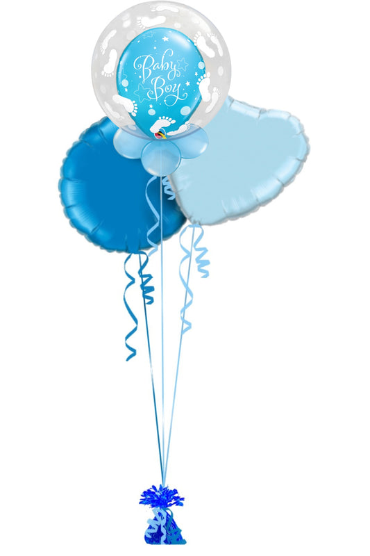 Baby Boy Bubble Balloon