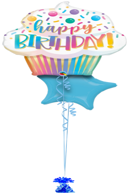 Happy Birthday Cake Balloon