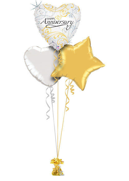 Anniversary Balloon Bouquet ✨💛