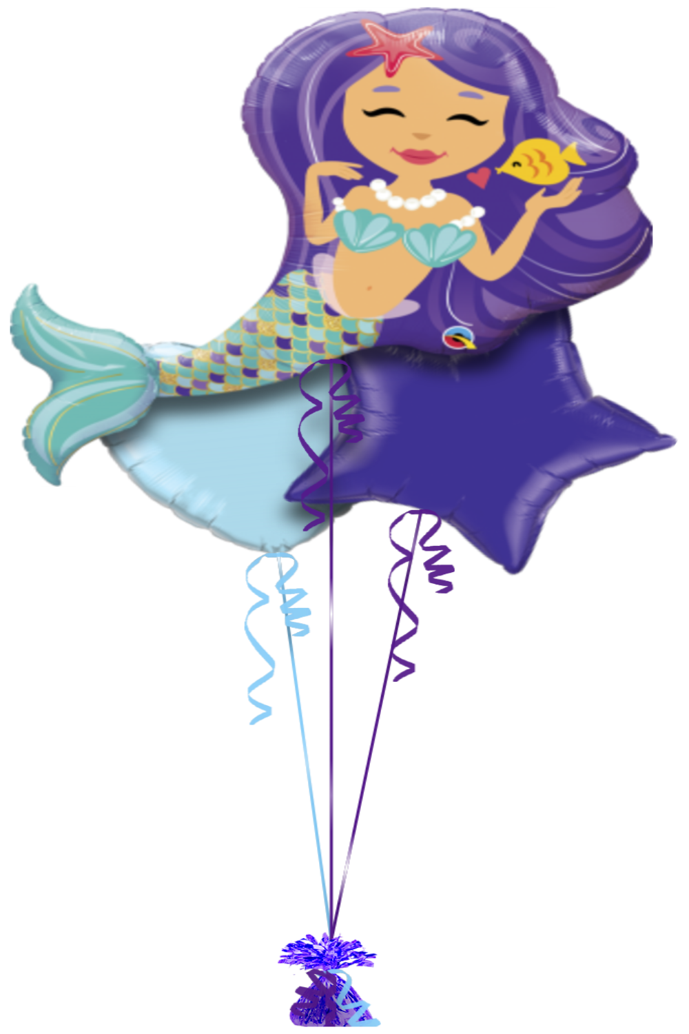 Mermaid Balloon 29"