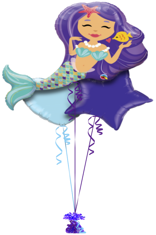 Mermaid Balloon 29"