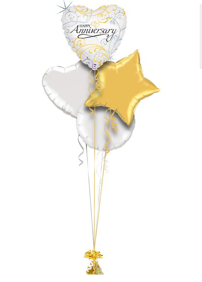 Anniversary Balloon Bouquet ✨💛
