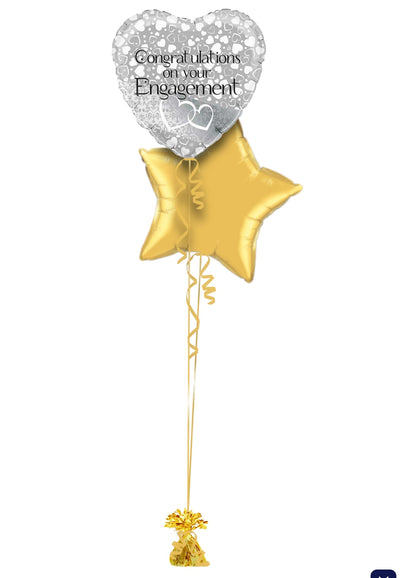 Engagement helium balloon - A&M News and Gifts, Kells, County Meath