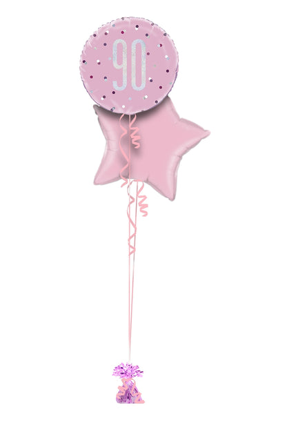 90th Birthday helium balloon - A&M News and Gifts, Kells, County Meath