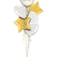 Birthday White & Gold